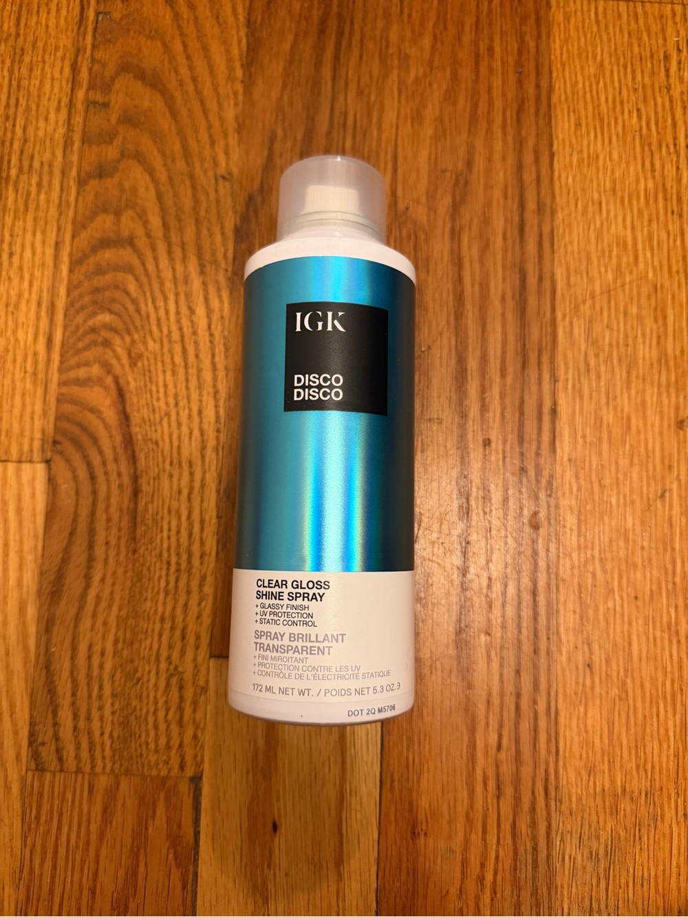 IGK Disco Disco Clear Gloss Shine Spray - Blue